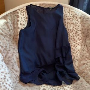 Sleeveless Navy (S)- Papaya